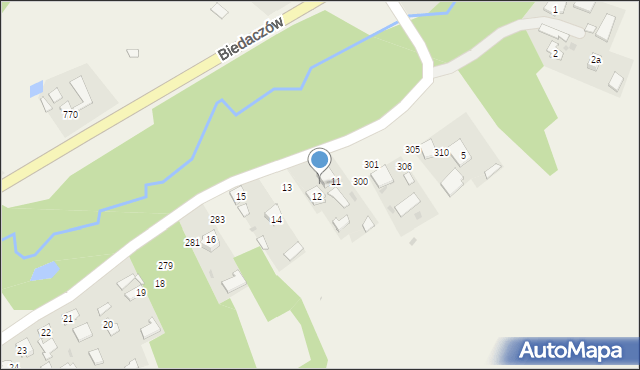 Gwizdów, Gwizdów, 295, mapa Gwizdów