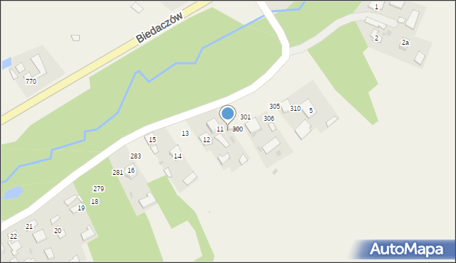 Gwizdów, Gwizdów, 298, mapa Gwizdów