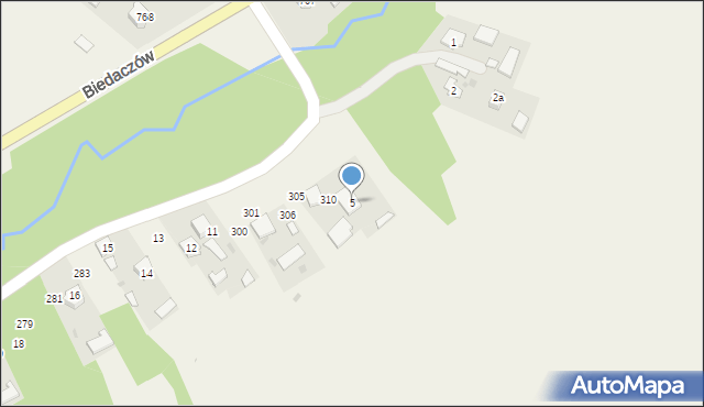 Gwizdów, Gwizdów, 5, mapa Gwizdów