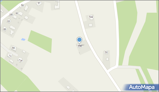 Gwizdów, Gwizdów, 55B, mapa Gwizdów