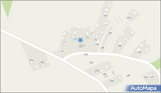 Gwizdów, Gwizdów, 612, mapa Gwizdów