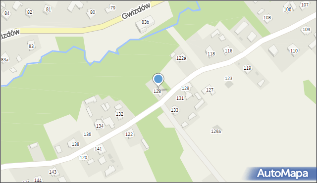 Gwizdów, Gwizdów, 67, mapa Gwizdów