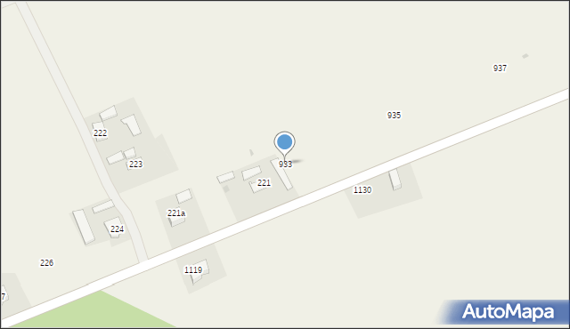 Gwizdów, Gwizdów, 933, mapa Gwizdów