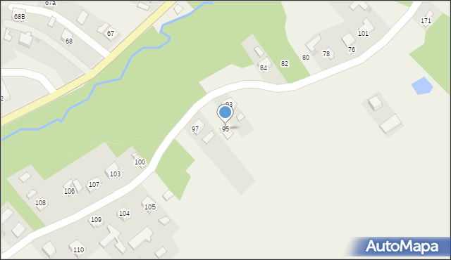 Gwizdów, Gwizdów, 95, mapa Gwizdów