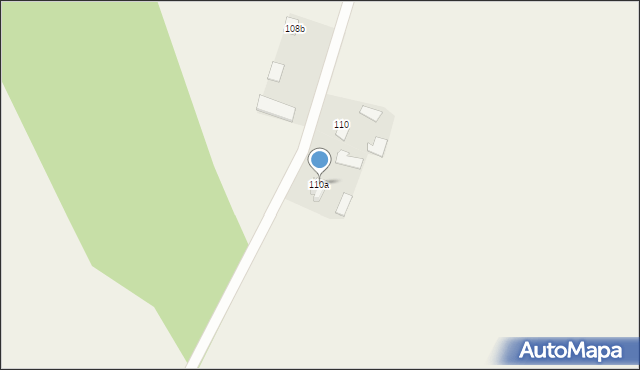 Gwiździny, Gwiździny, 110a, mapa Gwiździny