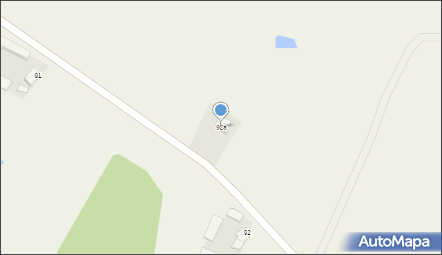 Gwiździny, Gwiździny, 92a, mapa Gwiździny