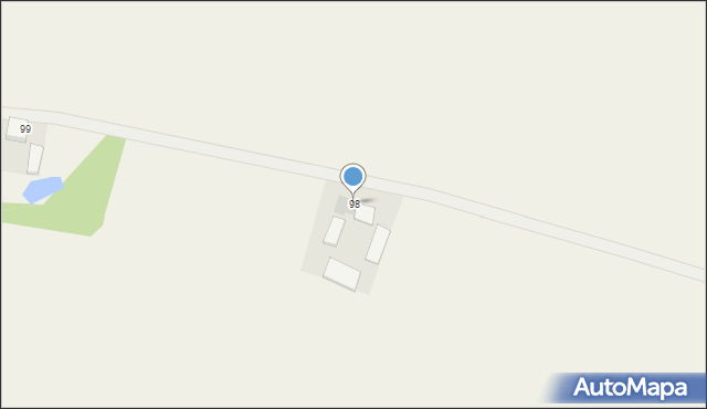 Gwiździny, Gwiździny, 98, mapa Gwiździny