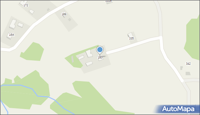 Gwoździec, Gwoździec, 183, mapa Gwoździec