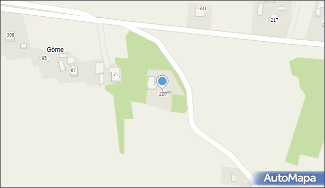 Gwoździec, Gwoździec, 220, mapa Gwoździec