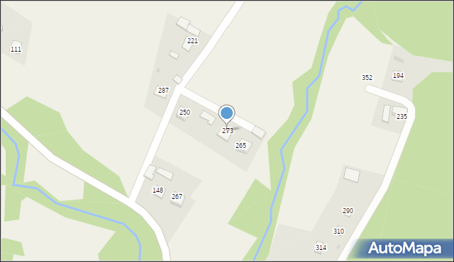 Gwoździec, Gwoździec, 273, mapa Gwoździec