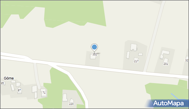 Gwoździec, Gwoździec, 331, mapa Gwoździec