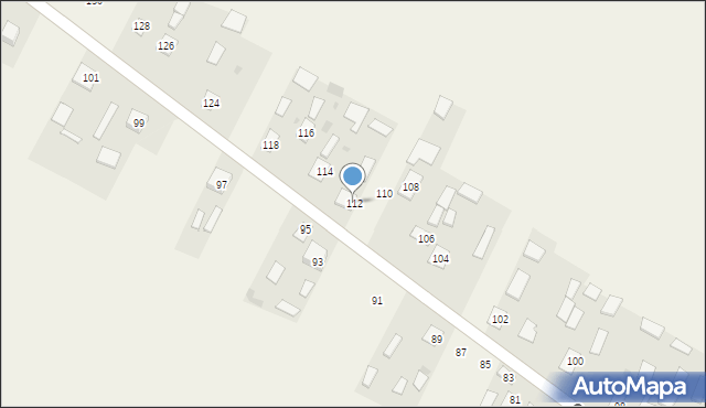 Gwoździec, Gwoździec, 112, mapa Gwoździec