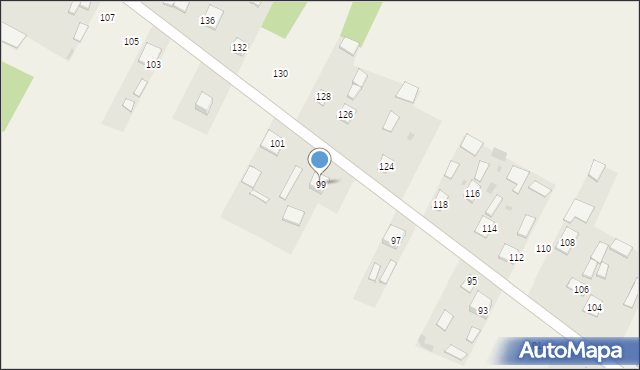 Gwoździec, Gwoździec, 99, mapa Gwoździec