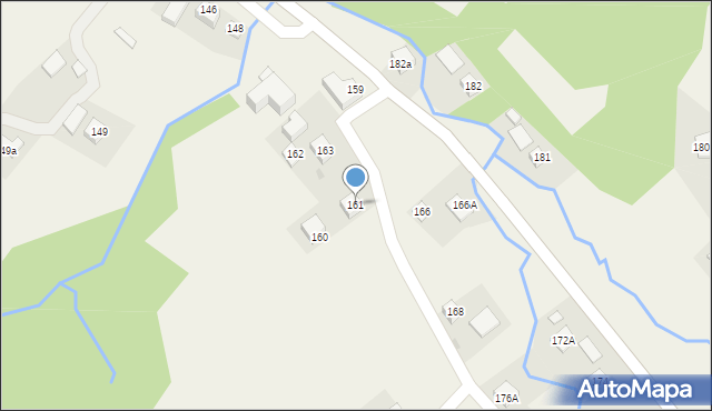 Gwoźnica Górna, Gwoźnica Górna, 161, mapa Gwoźnica Górna