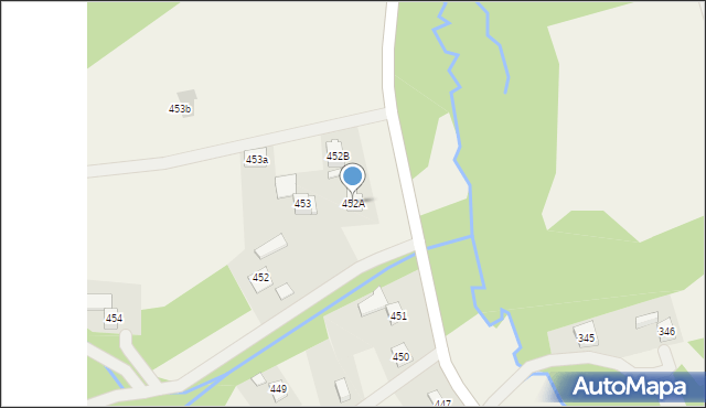 Gwoźnica Górna, Gwoźnica Górna, 452A, mapa Gwoźnica Górna