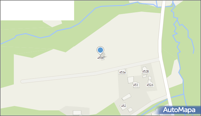 Gwoźnica Górna, Gwoźnica Górna, 453b, mapa Gwoźnica Górna