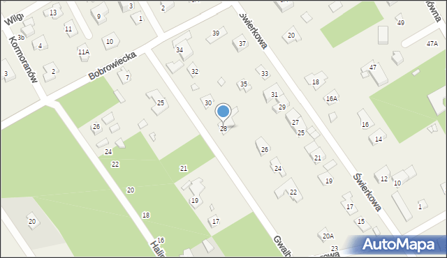 Kamionka, Gwalberta, 28, mapa Kamionka