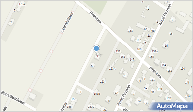 Łomianki, Gwiaździsta, 3, mapa Łomianki