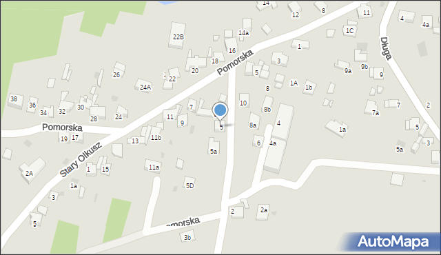 Olkusz, Gwarków, 5, mapa Olkusz