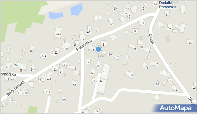 Olkusz, Gwarków, 8, mapa Olkusz