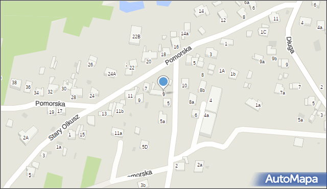 Olkusz, Gwarków, 9, mapa Olkusz