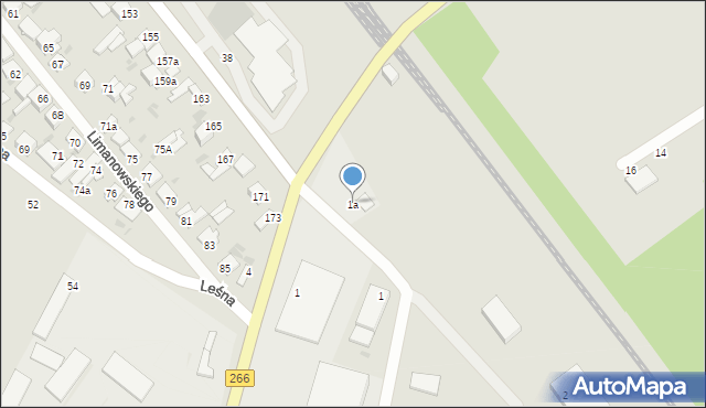 Aleksandrów Kujawski, Halinowo, 1a, mapa Aleksandrów Kujawski