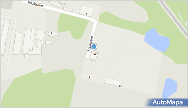 Aleksandrów Kujawski, Halinowo, 5A, mapa Aleksandrów Kujawski