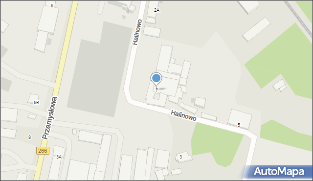 Aleksandrów Kujawski, Halinowo, 7, mapa Aleksandrów Kujawski