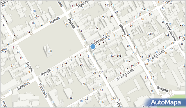 Chełmno, Hallera Józefa, gen., 1, mapa Chełmno