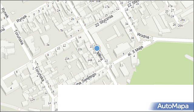 Chełmno, Hallera Józefa, gen., 14, mapa Chełmno