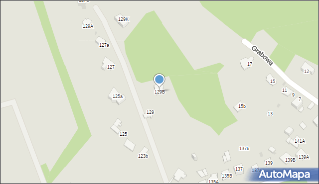 Dąbrowa Górnicza, Hallerczyków, 129B, mapa Dąbrowa Górnicza