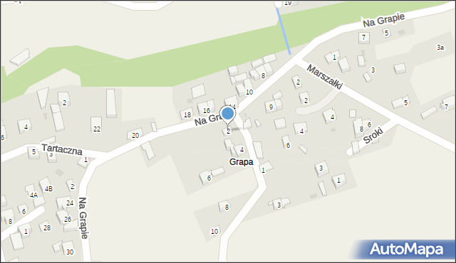 Gilowice, Habdasy, 2, mapa Gilowice