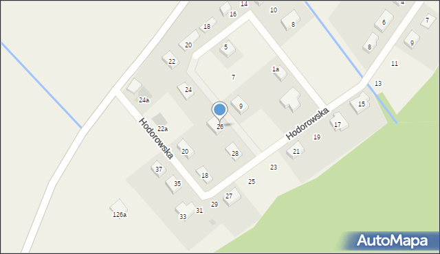 Gniewomirowice, Halicka, 26, mapa Gniewomirowice