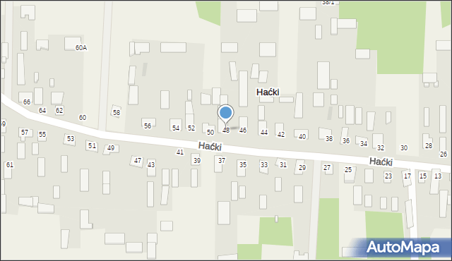 Haćki, Haćki, 48, mapa Haćki