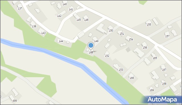 Haczów, Haczów, 148, mapa Haczów