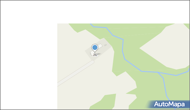 Haczów, Haczów, 282, mapa Haczów