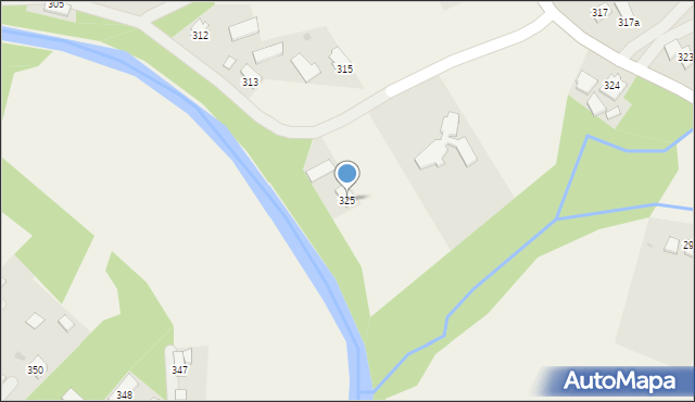 Haczów, Haczów, 325, mapa Haczów