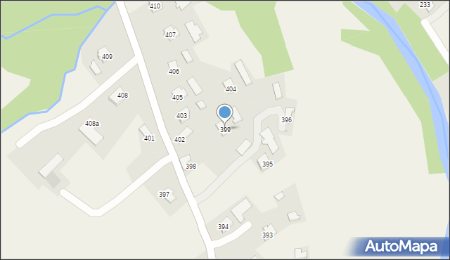 Haczów, Haczów, 399, mapa Haczów