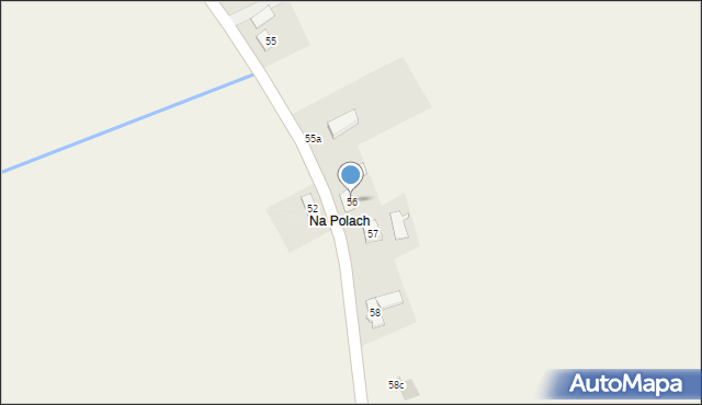 Haczów, Haczów, 56, mapa Haczów