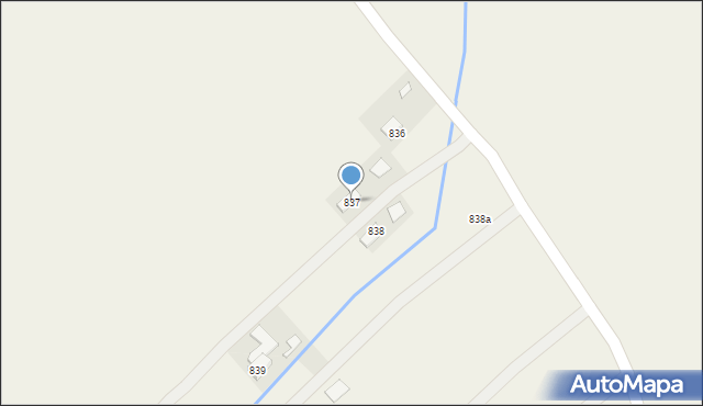Haczów, Haczów, 837, mapa Haczów