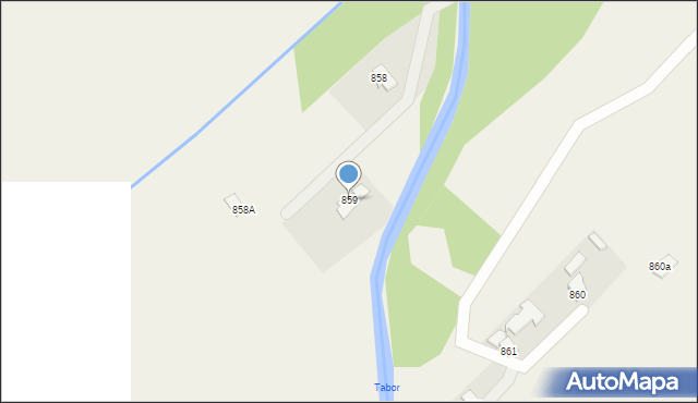 Haczów, Haczów, 859, mapa Haczów