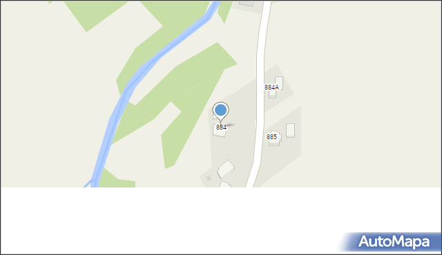 Haczów, Haczów, 884, mapa Haczów