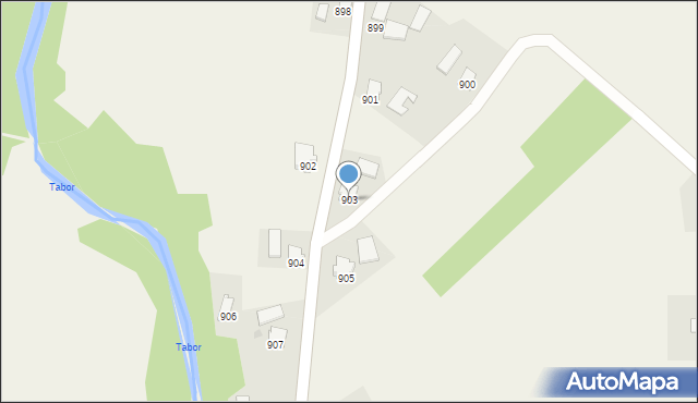 Haczów, Haczów, 903, mapa Haczów