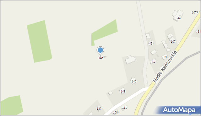 Hadle Kańczuckie, Hadle Kańczuckie, 145, mapa Hadle Kańczuckie