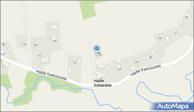 Hadle Kańczuckie, Hadle Kańczuckie, 147, mapa Hadle Kańczuckie