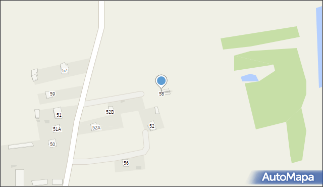 Hadynów, Hadynów, 58, mapa Hadynów