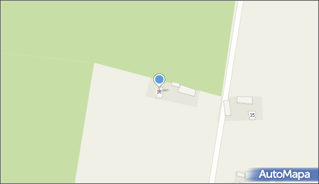 Hałe, Hałe, 36, mapa Hałe