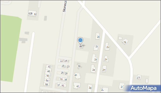 Halickie, Halickie, 4e, mapa Halickie