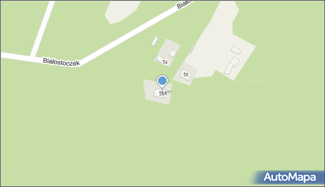 Halickie, Halickie, 56A, mapa Halickie