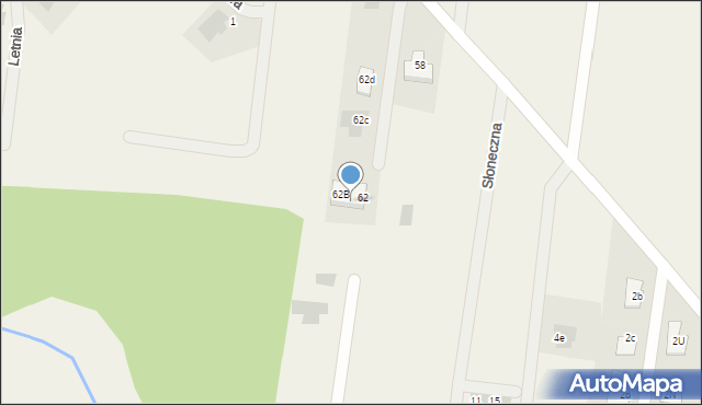Halickie, Halickie, 62A, mapa Halickie